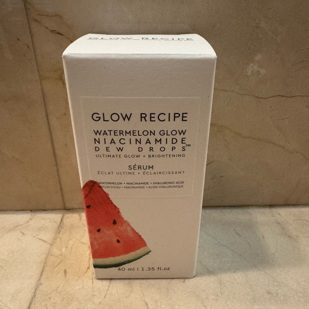 NEW Glow Recipe Watermelon Glow Niacinamide Dew Drops serum
